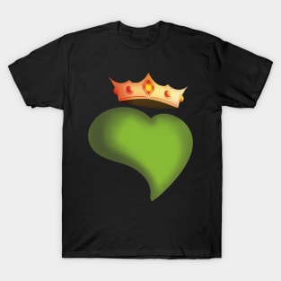 Green Heart King T-Shirt